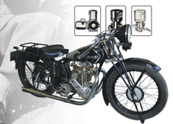 Один из первых патентов BEKA - регулируемый масляный насос для мотоциклов