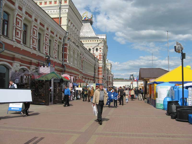 Историческое здание Нижегородской ярмарки